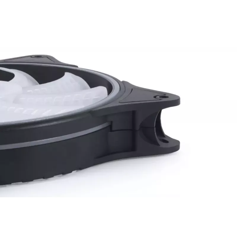 Alphacool Rise Aurora 24837 ventola per case PWM, 140 mm, nero