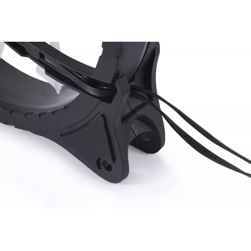 Alphacool Rise Aurora 24837 ventola per case PWM, 140 mm, nero