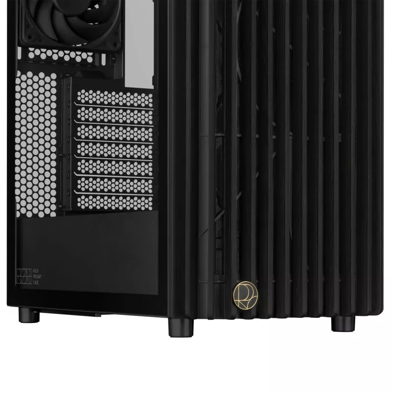 ASUS ProArt PA401 Wood Edition TG PWM 90DC00M0-B39000 case per PC, Midi Tower, ATX, vetro temperato, 2x USB 3.2, nero