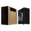 ASUS ProArt PA401 Wood Edition TG PWM 90DC00M0-B39000 case per PC, Midi Tower, ATX, vetro temperato, 2x USB 3.2, nero
