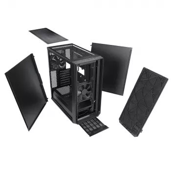Case PC Fractal Design Meshify C Midi Tower nero