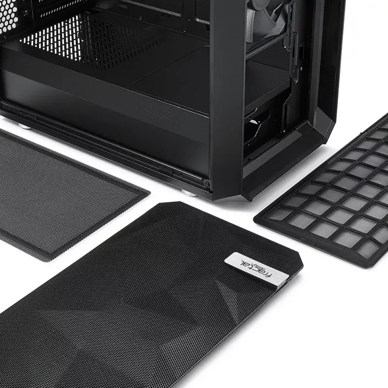 Case PC Fractal Design Meshify C Midi Tower nero
