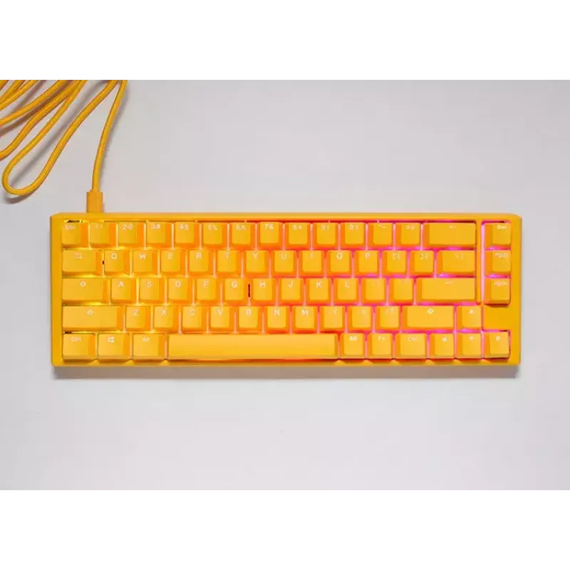 Tastiera Ducky One 3 Gelb SF Gaming USB QWERTY meccanica RGB