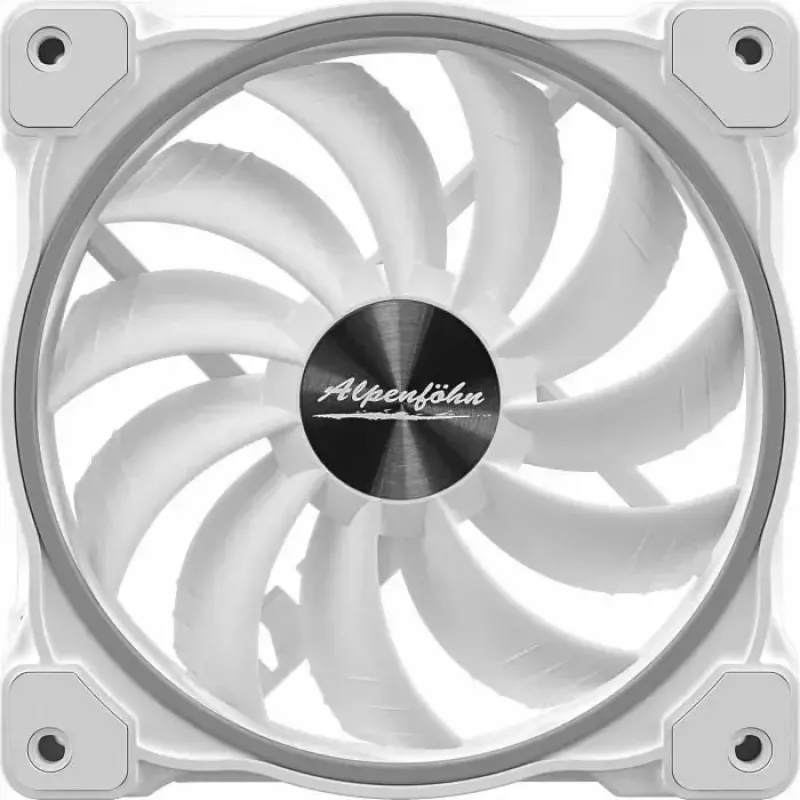 Ventola per case Alpenföhn Wing Boost 3 ARGB High Speed 120 mm, 36,8 dB (rumorosità max.)