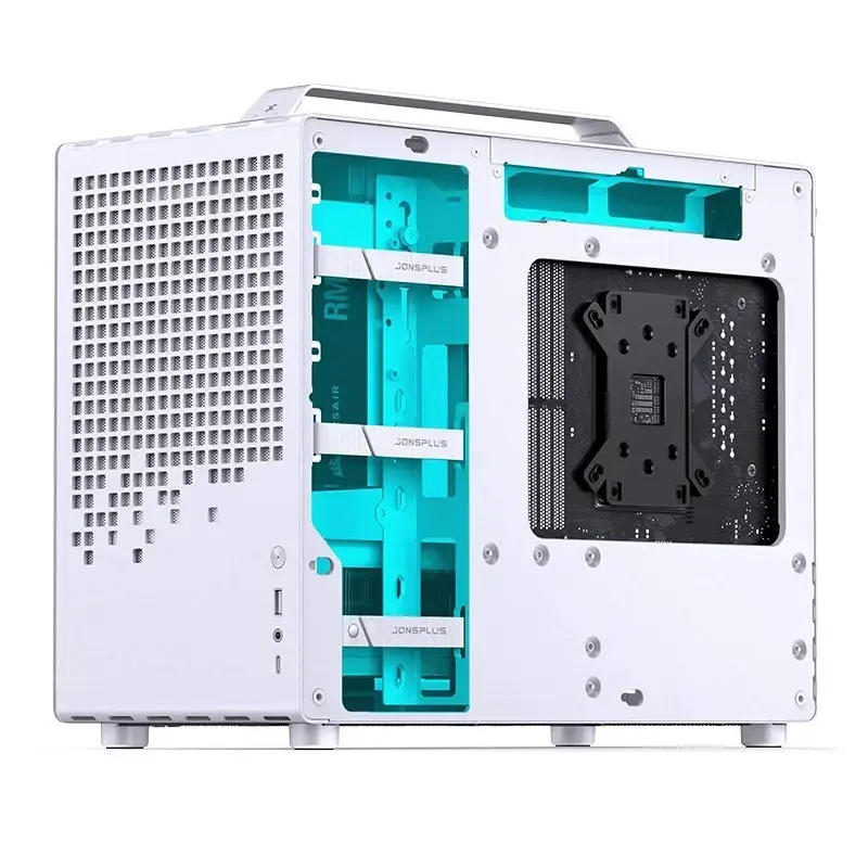 Case per computer Jonsbo Jonsplus Z20 Mesh Mini Tower Micro-ATX bianco