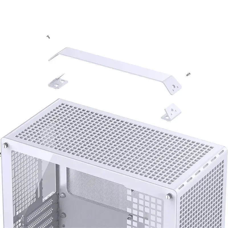 Case per computer Jonsbo Jonsplus Z20 Mesh Mini Tower Micro-ATX bianco