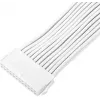 Prolunga cavo alimentatore SILVERSTONE 24 pin ATX SST-PP07E-MBW-V2 30 cm bianco