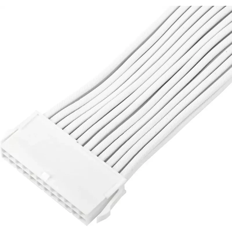 Prolunga cavo alimentatore SILVERSTONE 24 pin ATX SST-PP07E-MBW-V2 30 cm bianco