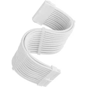 Prolunga cavo alimentatore SILVERSTONE 24 pin ATX SST-PP07E-MBW-V2 30 cm bianco