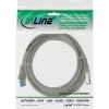 Cavo patch InLine S/FTP PiMF Cat.6A halogen free 500MHz grigio 1m