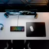 Glorious Gaming Glorious Mouse Pad 2 XL - cucito - nero, nero, monocromatico, tessuto, gomma, base antiscivolo, tappetino per mouse gaming