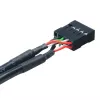 Cavo adattatore USB 3.0 a USB 2.0 Akasa AK-CBUB19-10BK