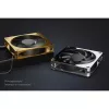Ventola Alphacool Apex Stealth Metall 12 cm 400-3000 RPM 30-49.9 dB