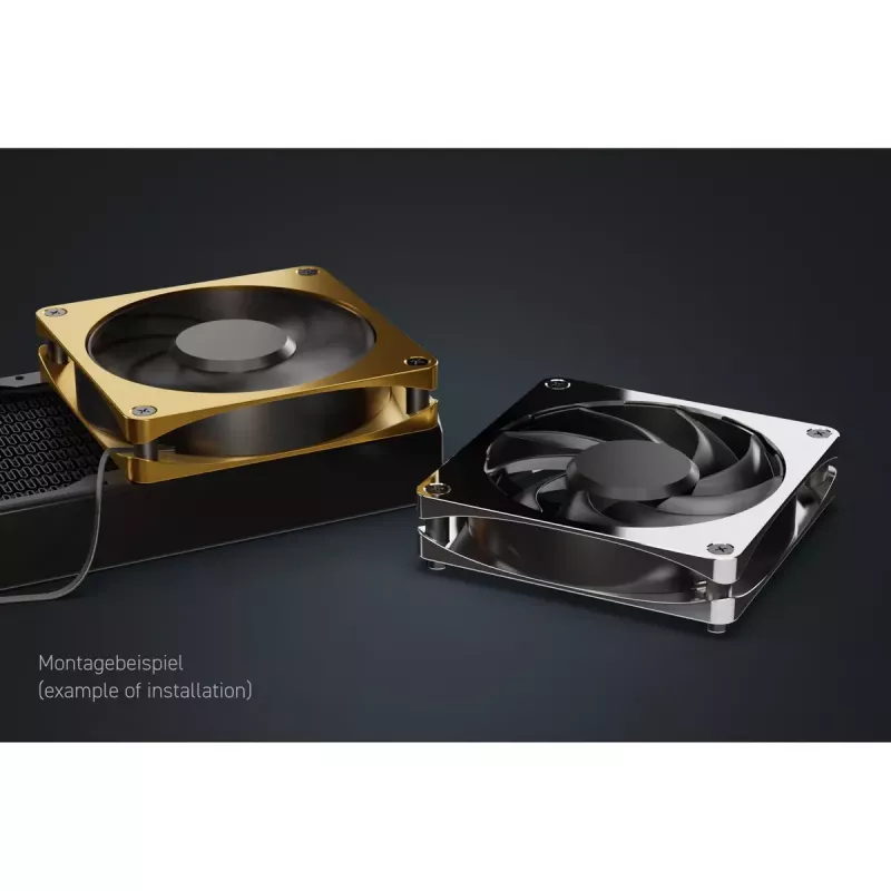 Ventola Alphacool Apex Stealth Metall 12 cm 400-3000 RPM 30-49.9 dB