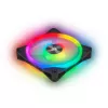 Kit doppia ventola CORSAIR iCUE QL140 RGB 140mm PWM con Lighting Node Core