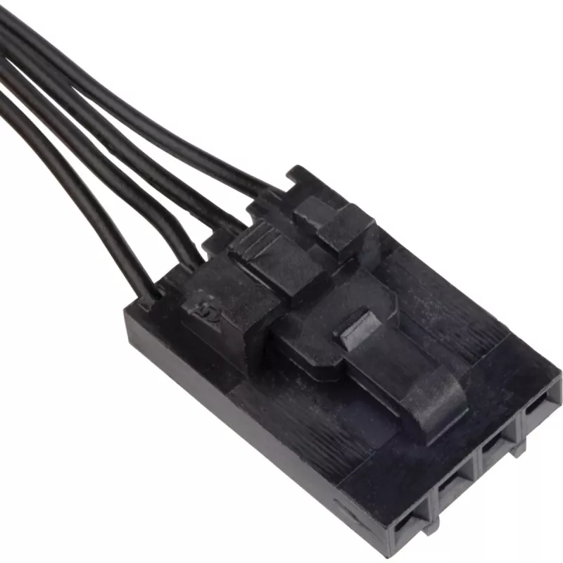 Kit doppia ventola CORSAIR iCUE QL140 RGB 140mm PWM con Lighting Node Core