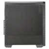 Case PC Aerocool GENESISV2BK ATX, pannello frontale LED ventola ARGB 12 cm, nero