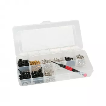 Set di viti InLine con cacciavite 411 pz.