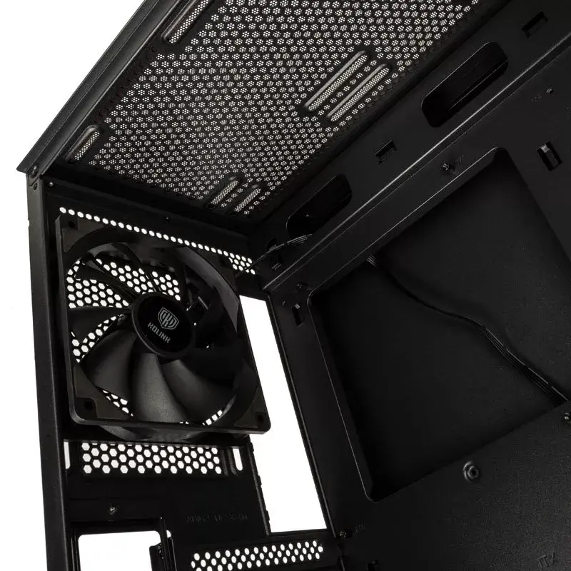 Case Midi Tower Kolink UNITY MESHBAY PERFORMANCE nero