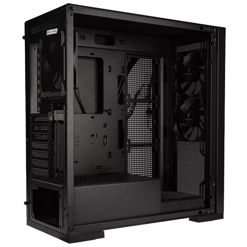 Case Midi Tower Kolink UNITY MESHBAY PERFORMANCE nero