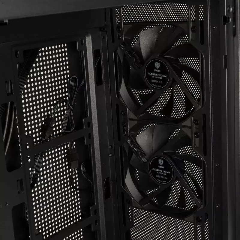 Case Midi Tower Kolink UNITY MESHBAY PERFORMANCE nero