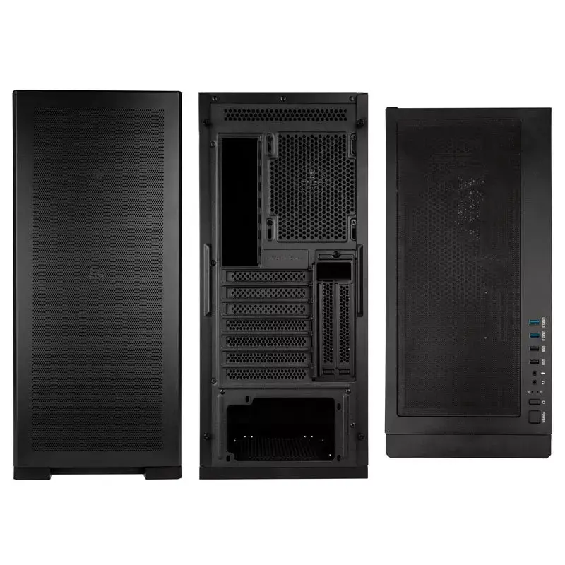 Case Midi Tower Kolink UNITY MESHBAY PERFORMANCE nero