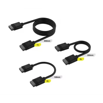 Set di cavi CORSAIR iCUE Link con connettori dritti