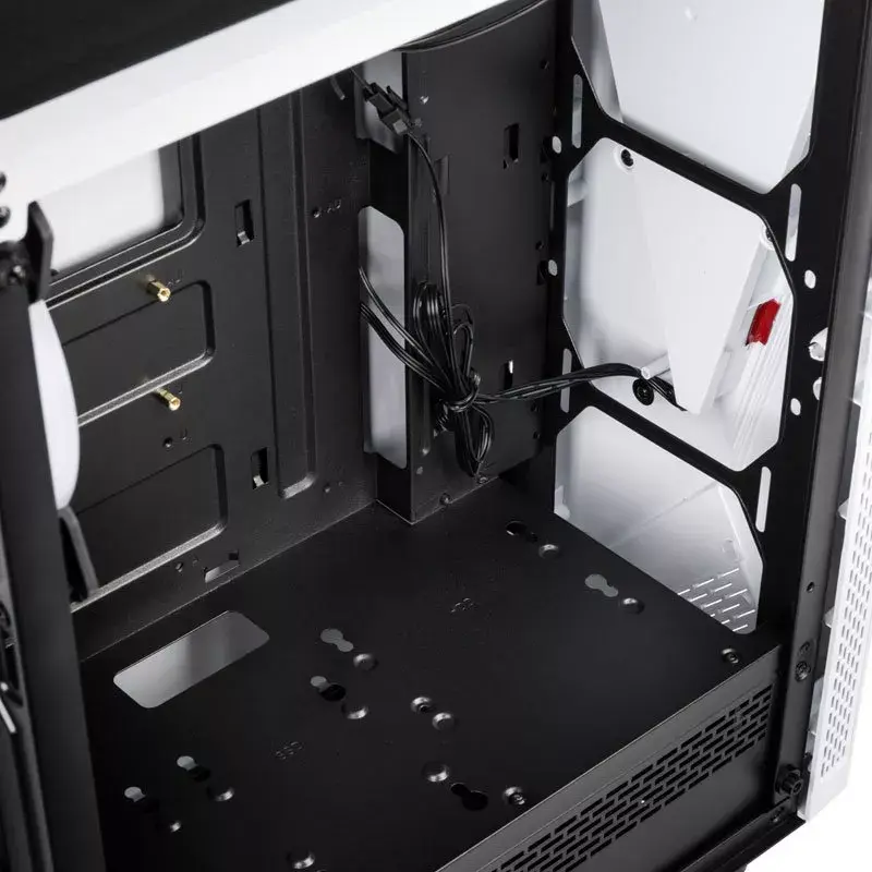 Case per computer Kolink VOID WHITE Midi Tower bianco, nero