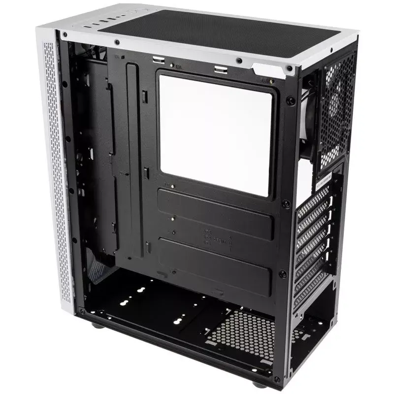 Case per computer Kolink VOID WHITE Midi Tower bianco, nero