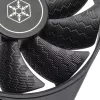 Ventola per case SILVERSTONE SST-SF120B 120 mm nero — ventola di raffreddamento da 120 mm per case PC