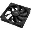 Ventola per case SILVERSTONE SST-SF120B 120 mm nero — ventola di raffreddamento da 120 mm per case PC