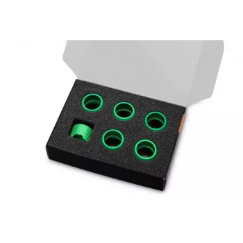 Anello di compressione EK Water Blocks Quantum Torque Alluminio Verde 6 pezzi
