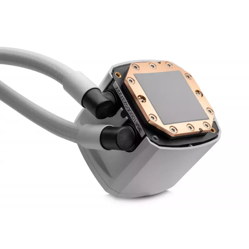 EK Water Blocks EK-Nucleus AIO CR360 Lux D-RGB raffreddamento a liquido per CPU, 360 mm, bianco