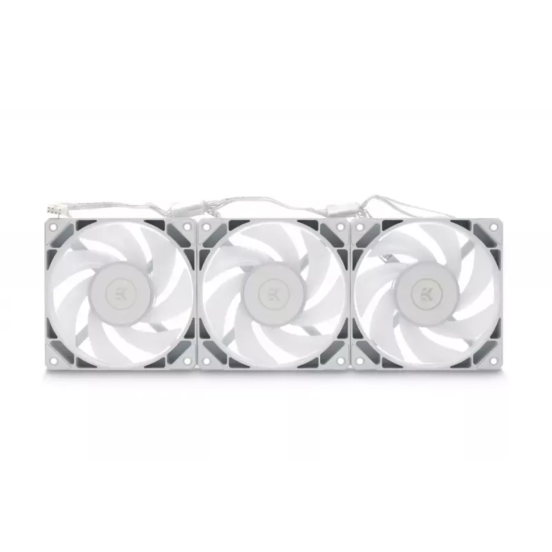 EK Water Blocks EK-Nucleus AIO CR360 Lux D-RGB raffreddamento a liquido per CPU, 360 mm, bianco