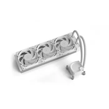 EK Water Blocks EK-Nucleus AIO CR360 Lux D-RGB raffreddamento a liquido per CPU, 360 mm, bianco