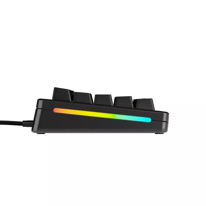 GLORIOUS GMMK 3 PRO 65% Tastiera meccanica preassemblata, cablata USB, QWERTY, RGB, Nero