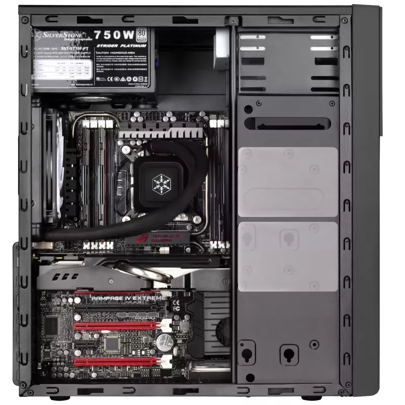 Case PC Silverstone PS13 Mini Tower Nero