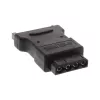 Adattatore di alimentazione SATA InLine 1 Molex 4 Pin maschio / 15 Pin SATA femmina