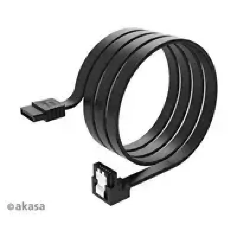 Cavo dati SATA interno Akasa Proslim connettore a 90°, 100 cm