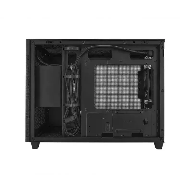 Case PC ASUS Prime AP201 MicroATX Mini Tower nero — supporta microATX, GPU max. 338 mm, altezza dissipatore CPU 170 mm, 3x vani 3,5 pollici, USB-A 2x, USB-C 1x