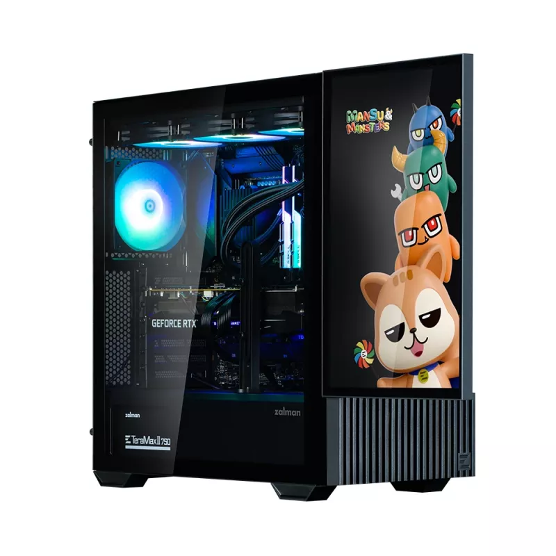 Case PC Zalman Z10 DS Midi Tower nero
