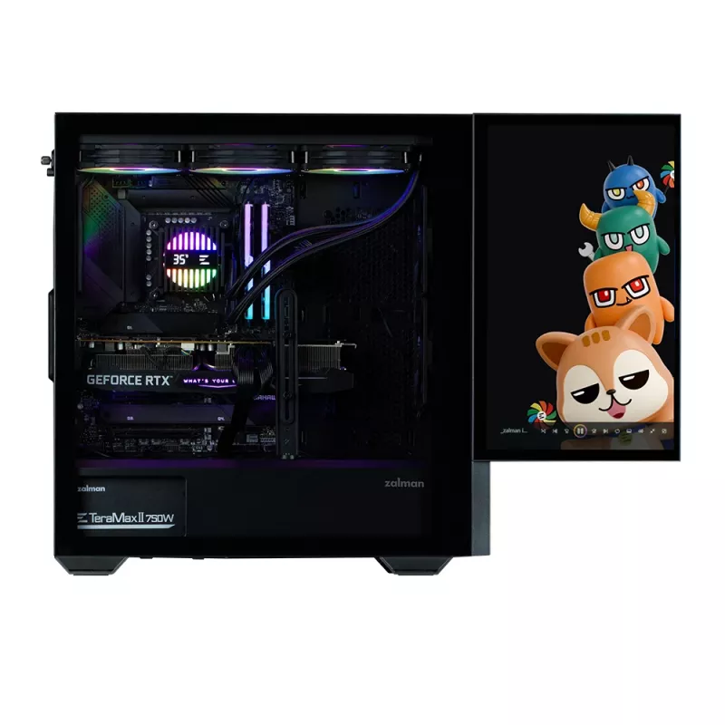 Case PC Zalman Z10 DS Midi Tower nero
