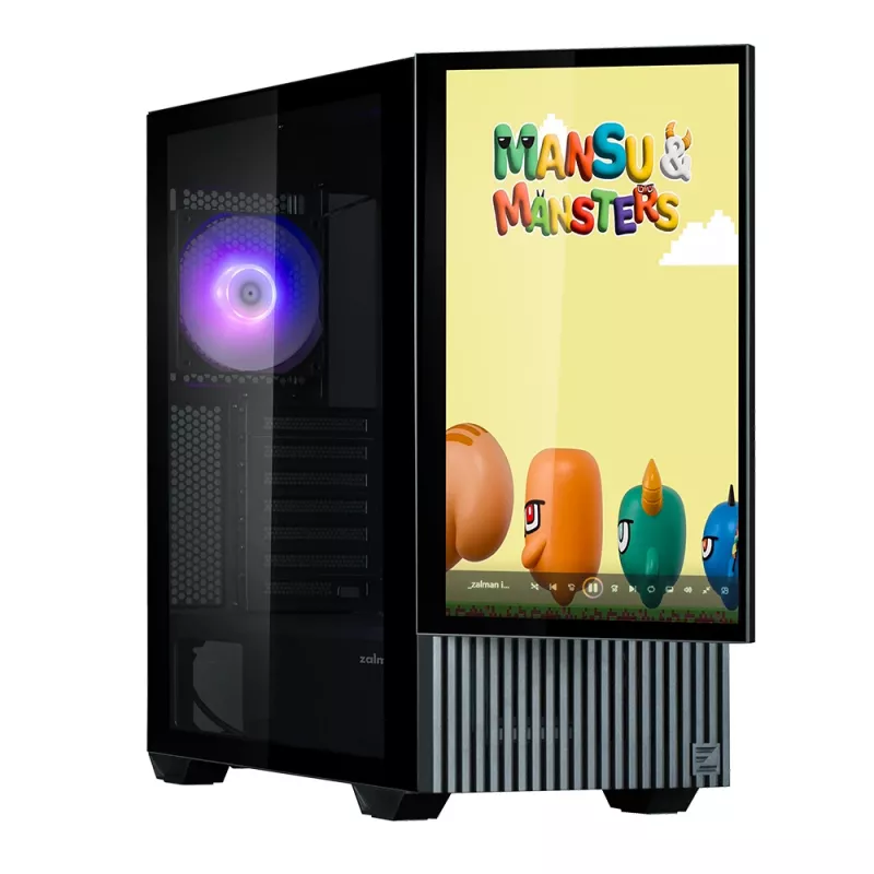 Case PC Zalman Z10 DS Midi Tower nero