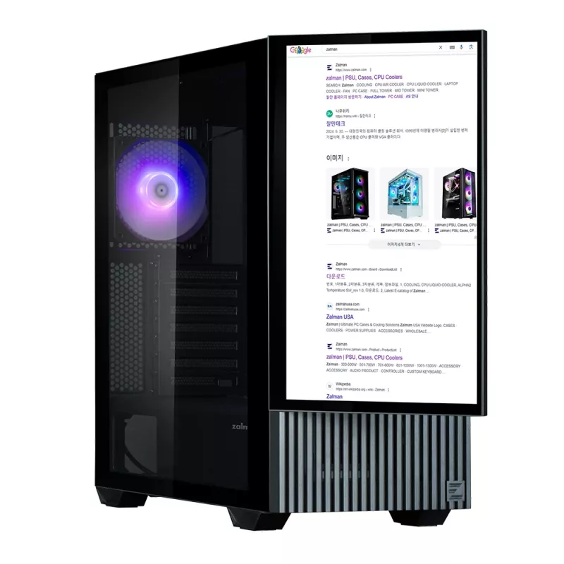 Case PC Zalman Z10 DS Midi Tower nero