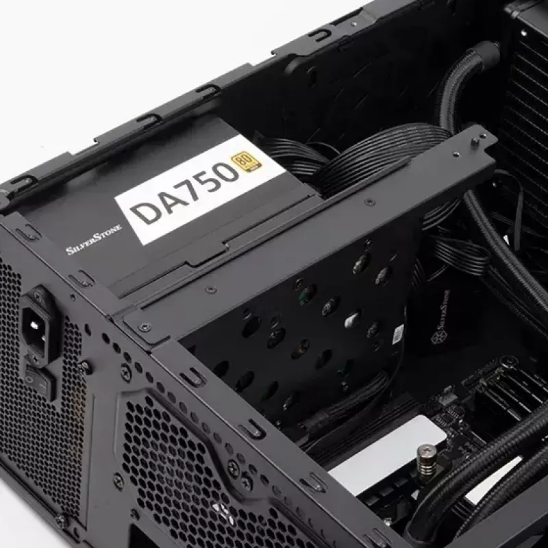Case PC Silverstone GD11 HTPC bianco