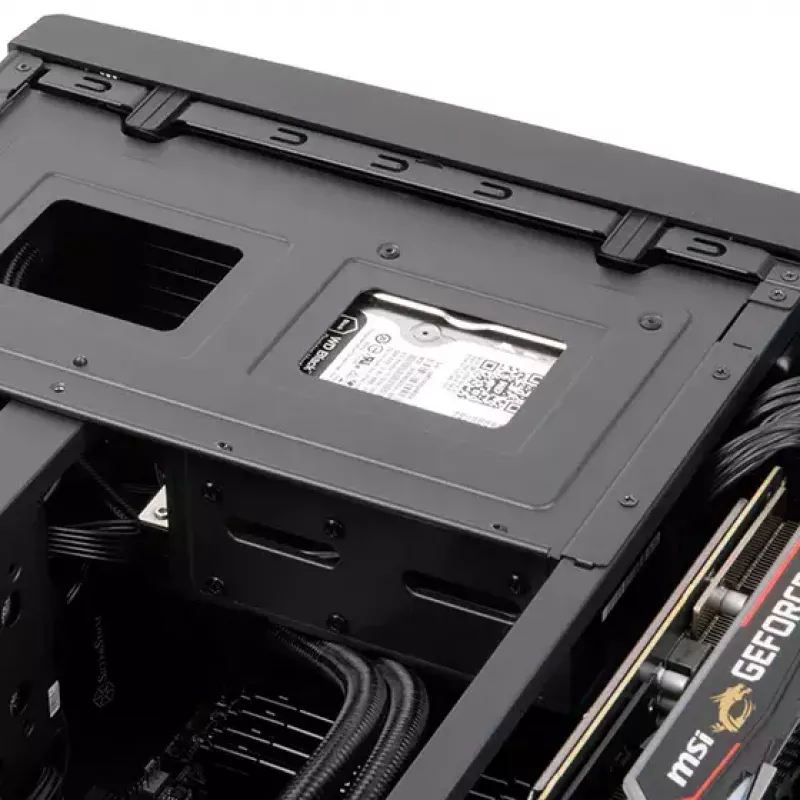 Case PC Silverstone GD11 HTPC bianco