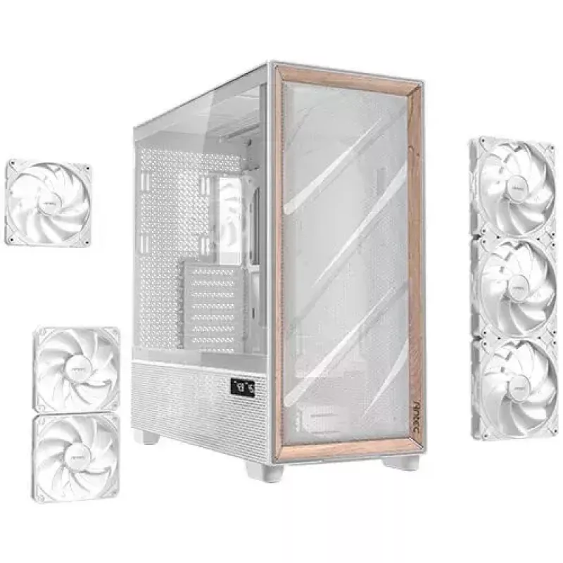 Case PC Antec FLUX PRO White EUV Full Tower bianco