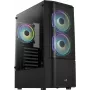 Case PC Aerocool Quantum Mesh Midi Tower nero