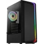 Aerocool Bionic V2 (PGS Bionic-G-BK-v2) case PC Midi Tower, ATX, RGB, vetro temperato, nero
