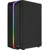 Aerocool Bionic V2 (PGS Bionic-G-BK-v2) case PC Midi Tower, ATX, RGB, vetro temperato, nero